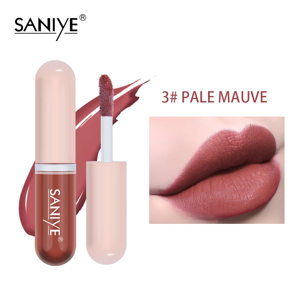 Long-lasting Velvety Finish Liquid Lip Tint Non-sticky Matte Lipstick Long-lasting Vegan-friendly Beauty Must-have Lip Gloss