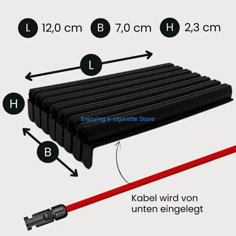 Dachverkabelungskabelführungsblock für 4 mm2-6 mm2 Solarkabel, Steuerung Y4QF – Detail 4