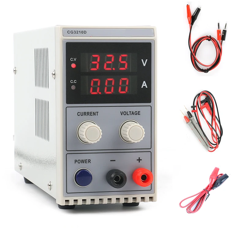 

30V 32V 5A 10A 60V 120A Mini Adjustable Digital LED DC Power Supply Laboratory Switching Power Supply 220V