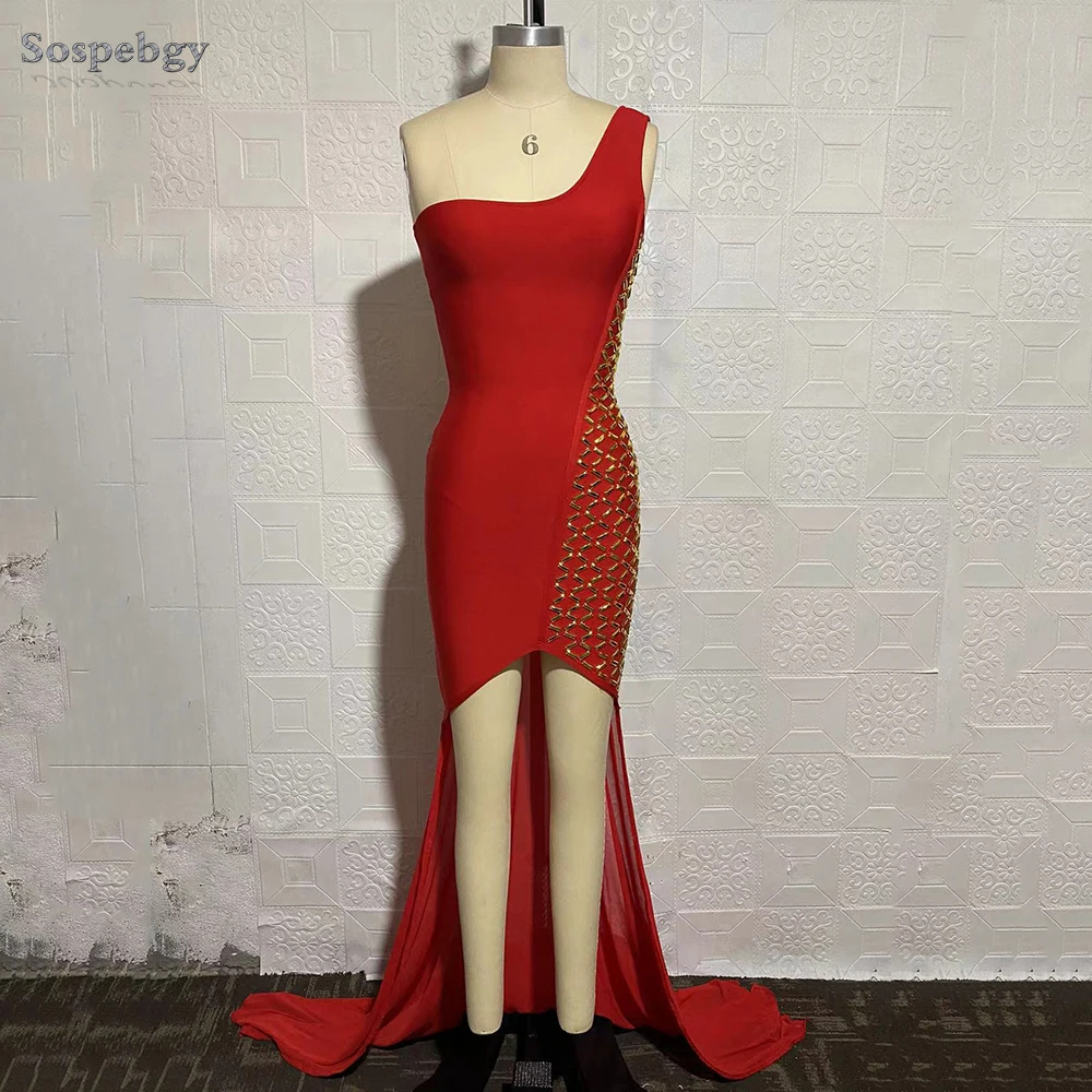 

Summer New 2022 Elegant Solid Color Lace Fishtail Stitching Bodycon Bandage Dress Celebrity Runway Party Club Long Dresses