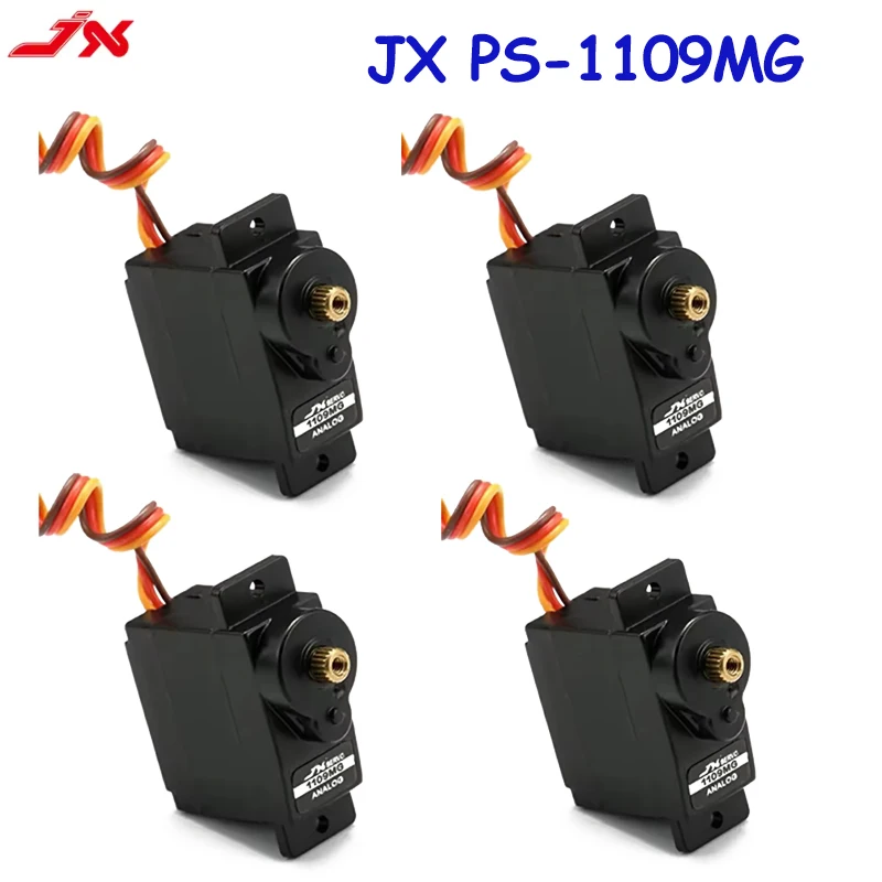 JX PS-1109MG 9g Metal Gear Analog Servo Motor for 1/18 RC Car Boat Robot Arm Helicopter RC Toys