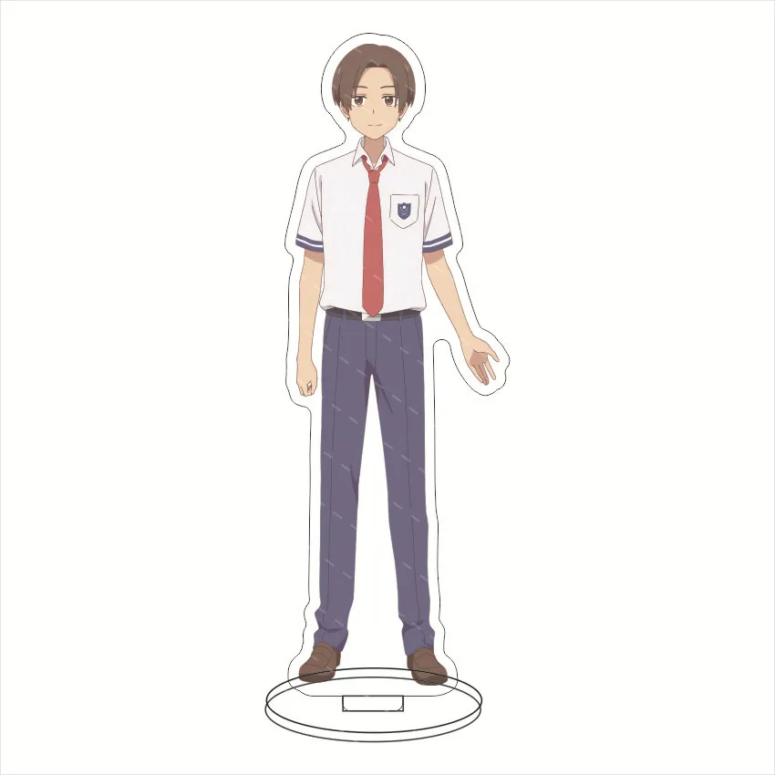 Senpai is otoko This is Him The elder was a boy Acrylic Stand Model Plate Desk Decor Standingprop  Sign Fans Birthday Gifts