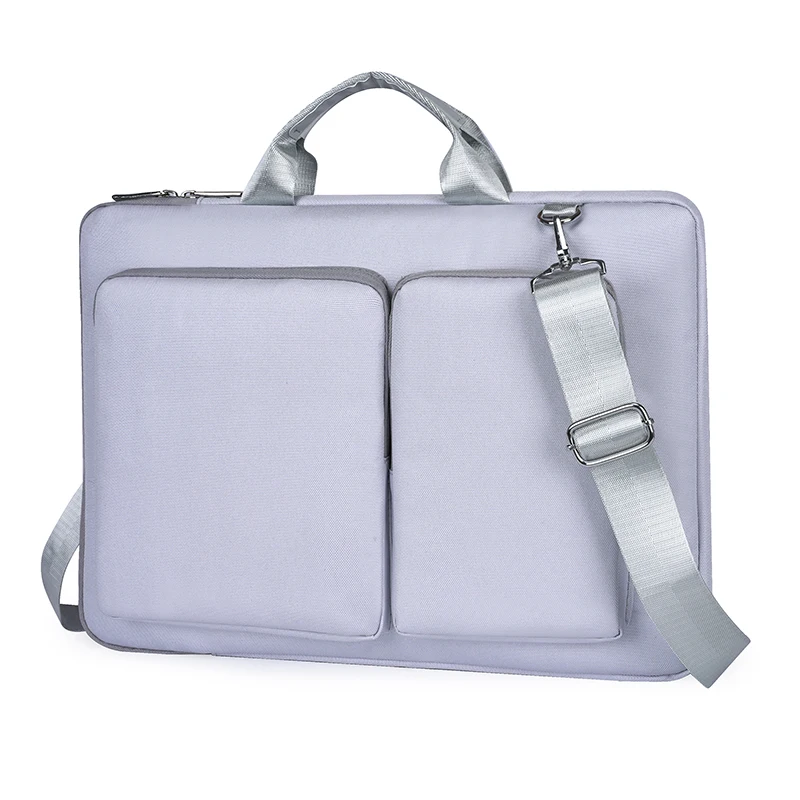 Laptop Sleeve Bag For Macbook Air Pro 16 Case 13.3 14 15.6 Inch Huawei Lenovo Dell HP Notebook Pouch Shoulder HandBag Briefcases