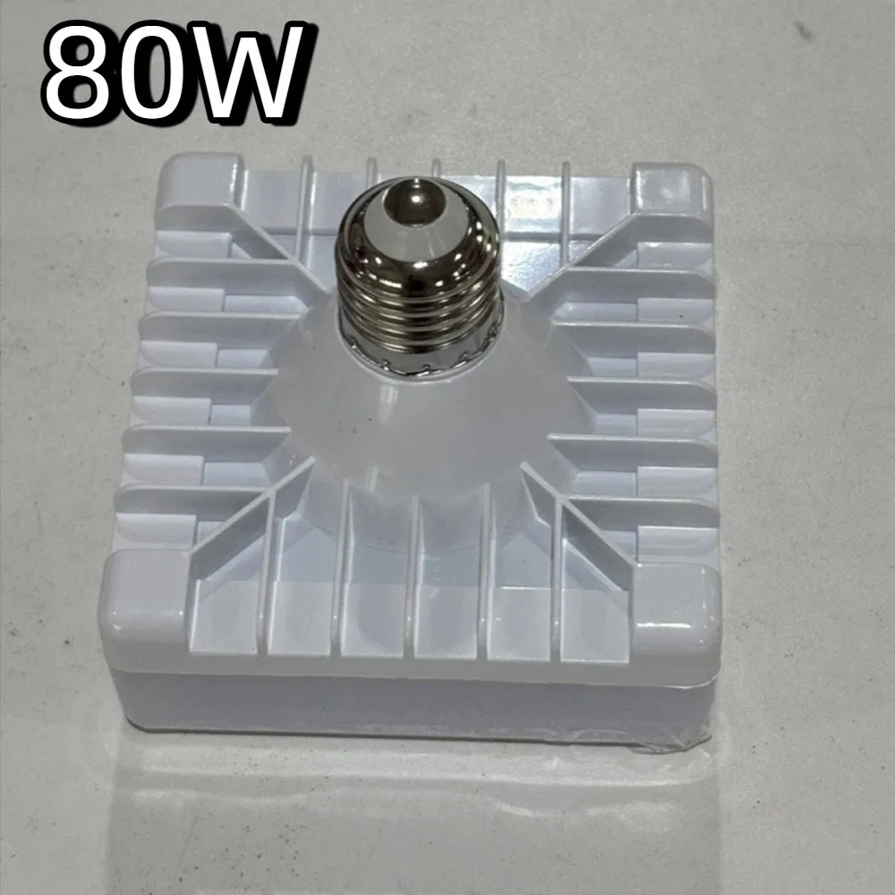 20/30/40/60/80 واط مربع LED مصباح السقف السوبر مشرق إضاءة مقاومة للماء ضوء السقف توفير الطاقة E27 LED لمبة المرآب #1