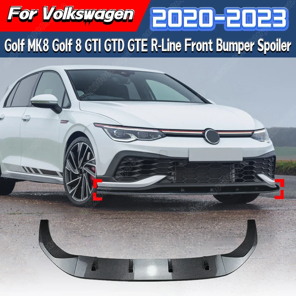 kit-de-modification-de-levre-de-derivation-maxton-becquet-de-pare-chocs-avant-pour-volkswagen-golf-8-mk8-gti-gtd-gte-r-line-2020-2021-2022-2023-2024