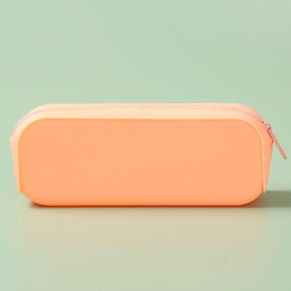 

New Colorful Creative Stationery Box Storage Box Silicone Pencil Case Pencil Bag