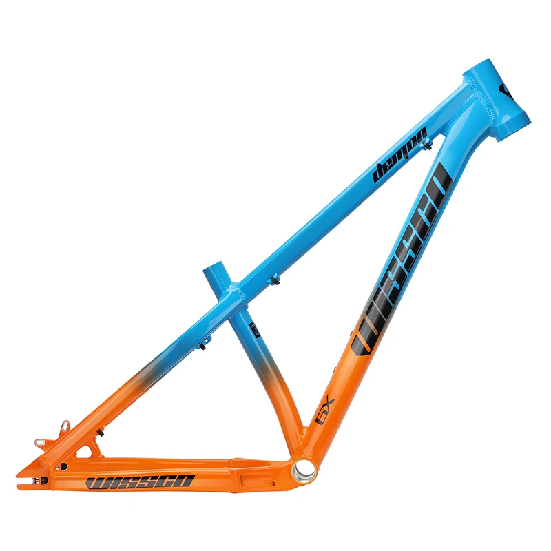 

Wissco 26inch 27.5inch XC Hardtail Dirt Jump Frame Aluminum Alloy Street Climbing Earth Slope DJ Bicycles For Road Bicycles