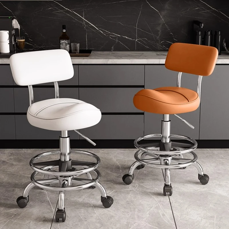 كرسي الحلاق الحديث المهنية صالون الشعر الجلود قطب المصمم الهيدروليكي صالون تجميل الأثاث قابل للتعديل سيلا كرسي الحلاقة #1