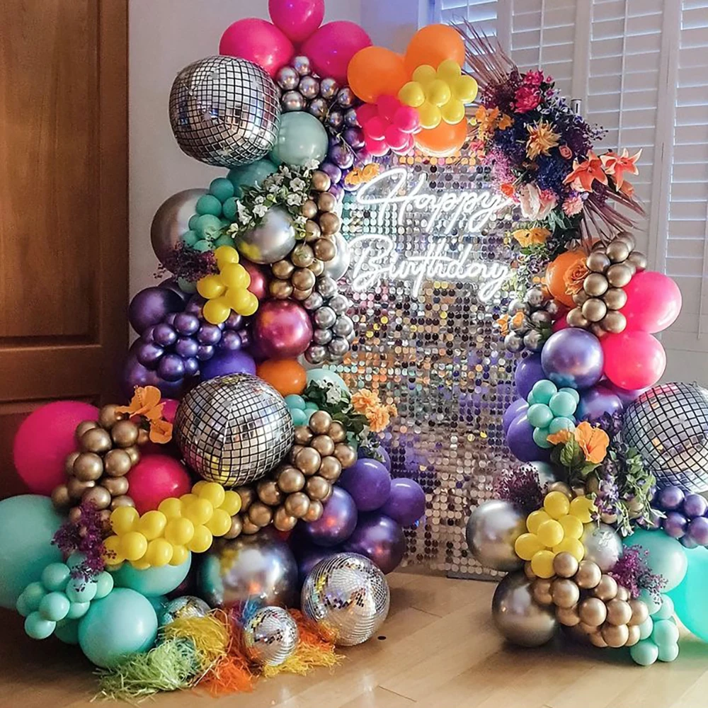 

Sequin Wall Decoration Sequin Party Stage Wedding Advertising Sign Birthday Party Background Wedding Colorful Metal Sequin Wall