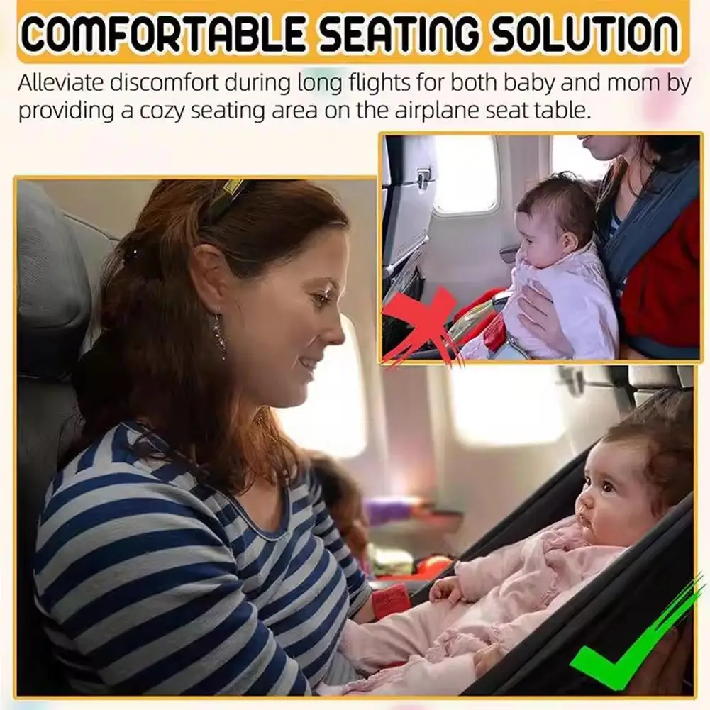 

Child Airplane Seats Car Travel Bed Travel Airplane Bed For Baby Pedals Bed Kids Airplane Seat Extender Rest Car Sleep Crib X2R5