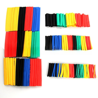 328pcs Colored Heat Shrink Tube Bagged Insulating Waterproof Heat Shrink Tubing Set Assorted Sleeving Tube Wrap Cable Wire Kit