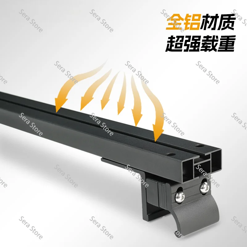 Universal Multi-purpose Modified Simple All-aluminum Roof Rack Platform DIY Fixture Fixed Claw