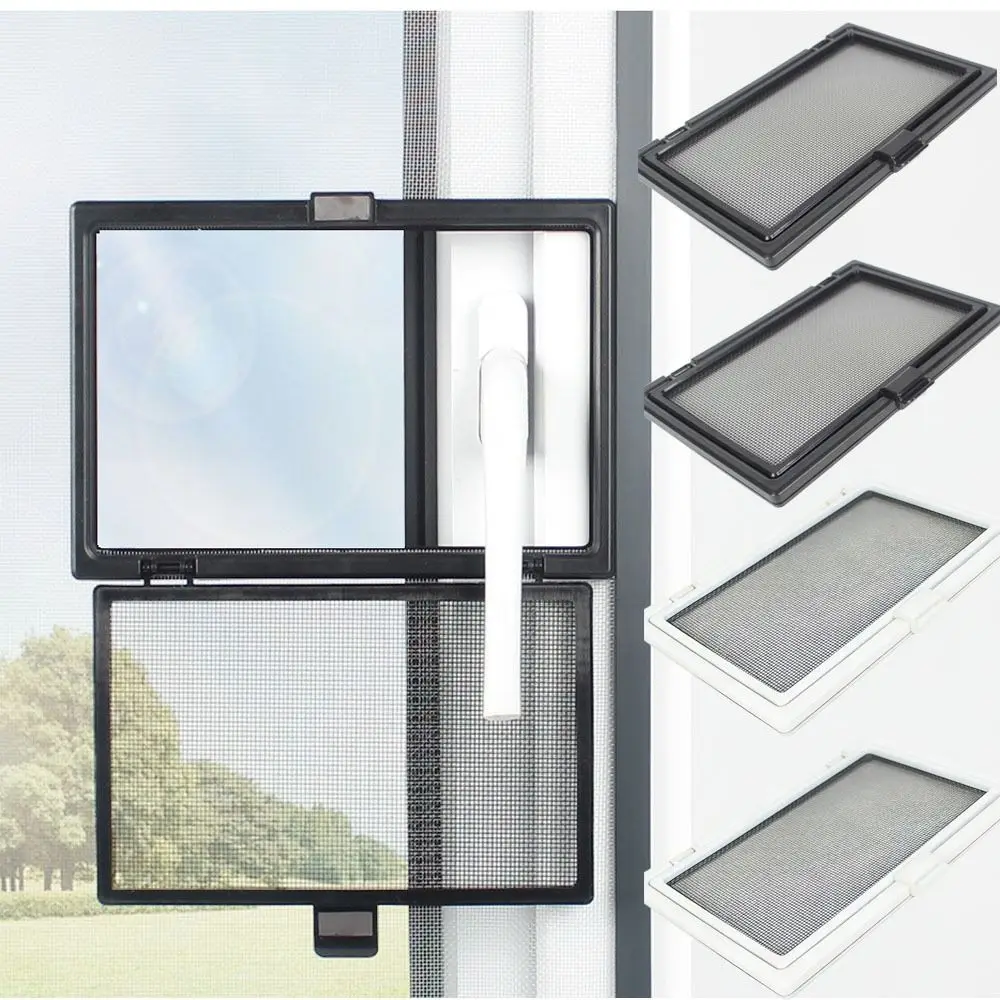 External Opening DIY Window Screen Invisible Removable Insect Screen Net Anti-Fly Anti-Mosquito Window Mesh Screen Kitchen