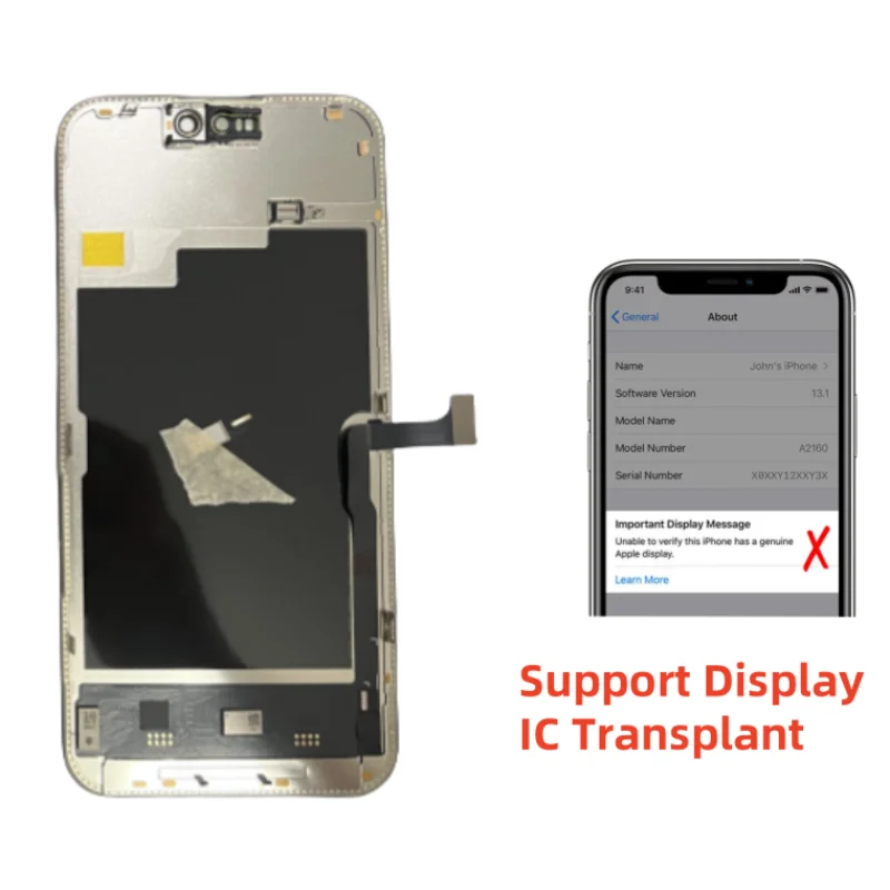 For iPhone 15 Pro Max Screen Display 3D Touch Digitizer 15PM LCD