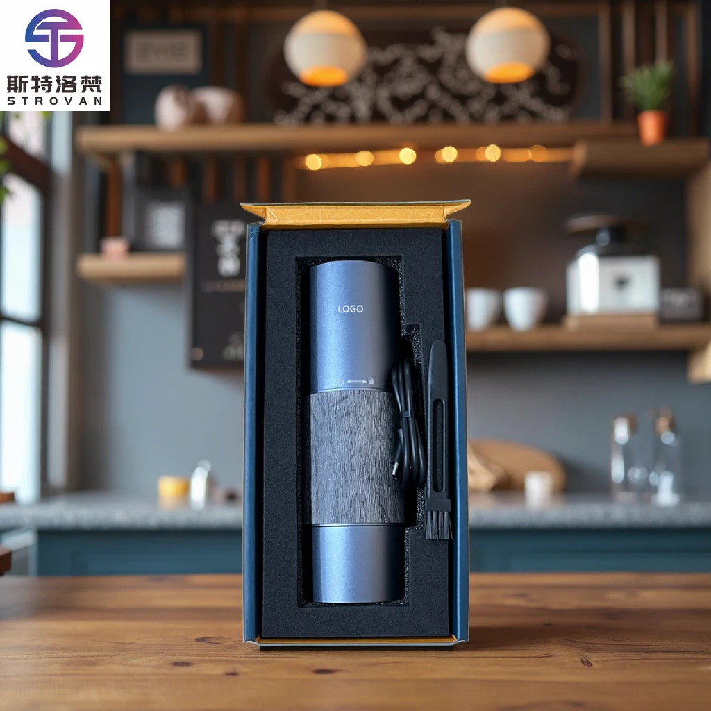 

Low-priced Wholesale Portable Coffee Grinder, One Click Start Advanced Mini Grinder Usb Color Box 25 90 Grey ABS Rv