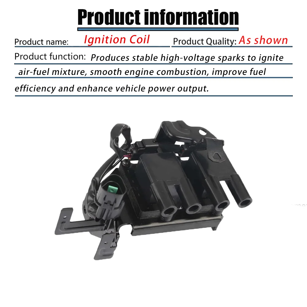 27301-03015 27301-03000 Ignition Coil for 2007-2015 Hyundai i10/i20 2011-2017 Kia Picanto Rio