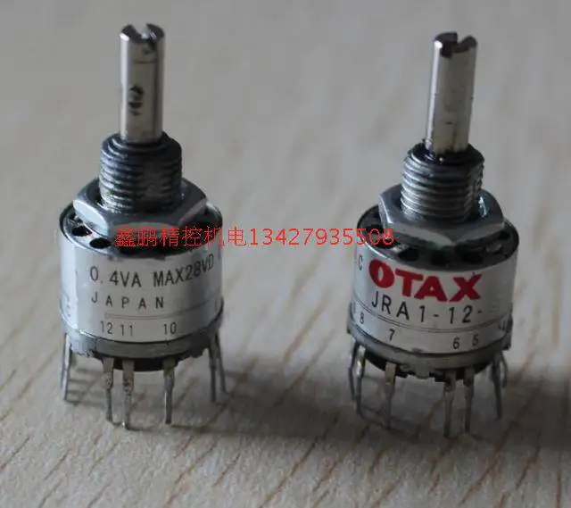 Japan OTAX JRA1-12 Rotary Axis Selection Switch Band Switch Electronic Handwheel Accessories Switch