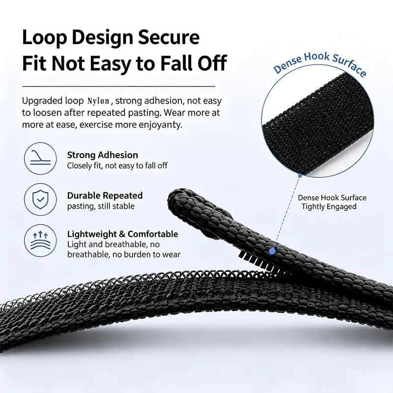 Sport Nylon Braided Watch Strap for Google Fitbit Air Loop Bracelet Breathable Band Wristband image 4