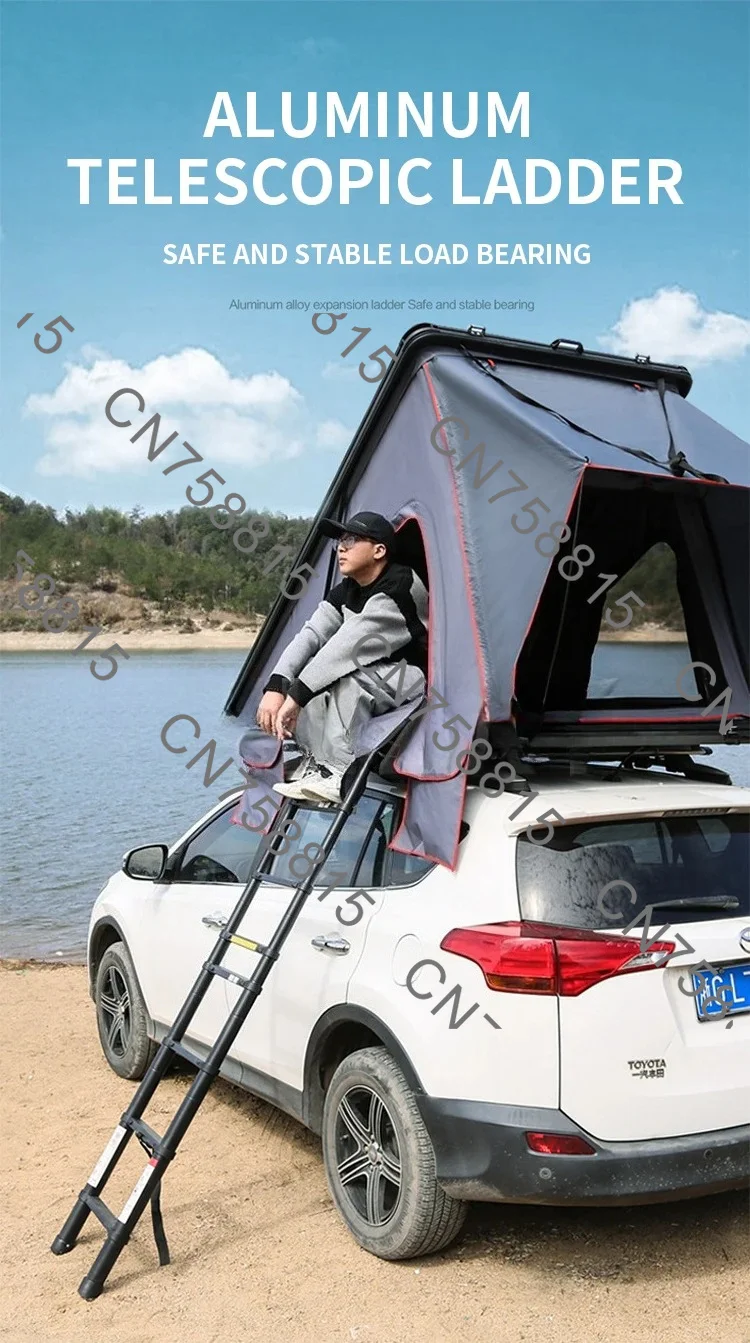 Hot-selling, portable, waterproof, composite, tent, field camping, roof tent, with aluminum frame，210*132