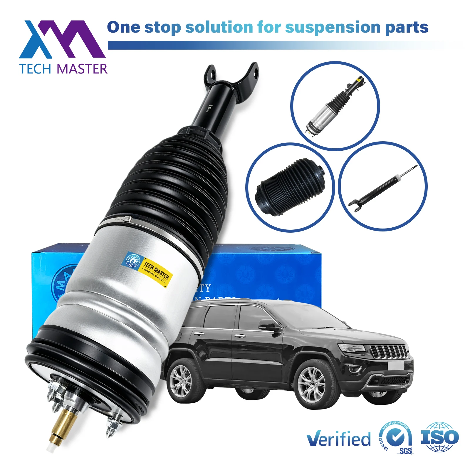 68318301AG Front Left Air Suspension Shock Absorber For Dodge RAM 1500 DT Chassis 2019- Airmatic Ride Strut Assembly Parts
