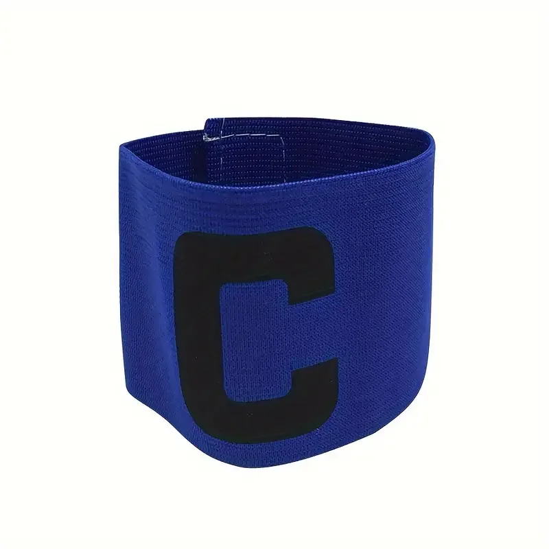 1 captain's armband Football Match Velcro armband Elastic Match armband wrapped C logo