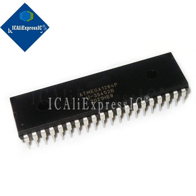 2pcs/lot ATMEGA1284P-PU ATMEGA1284P ATMEGA1284 DIP-40 In Stock