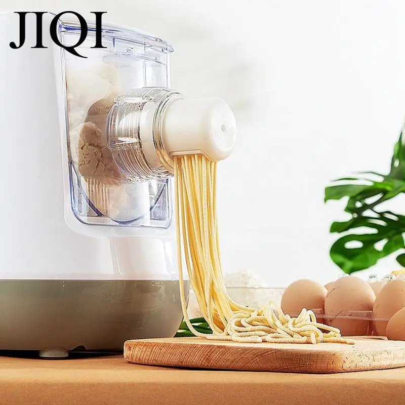 110V 220V Automatic Noodle Maker 13 mold Electric Pressing Machine Dough Blender Roller Dumpling Skin Spaghetti Pasta Cutter