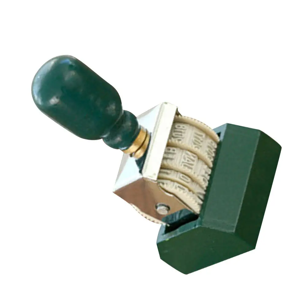 

Деревянный штамп-роллер для датировки, для творчества, скрапбукинга, открыток, конвертов, дневников, планировщиков. Требуется отдельный чернильный тампон. Портативный.