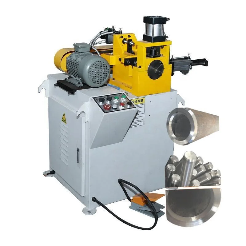 BOJOSOCO 80AC Single-Head Automatic bar Chamfering Machine Pneumatic Pipe Chamfering Machine