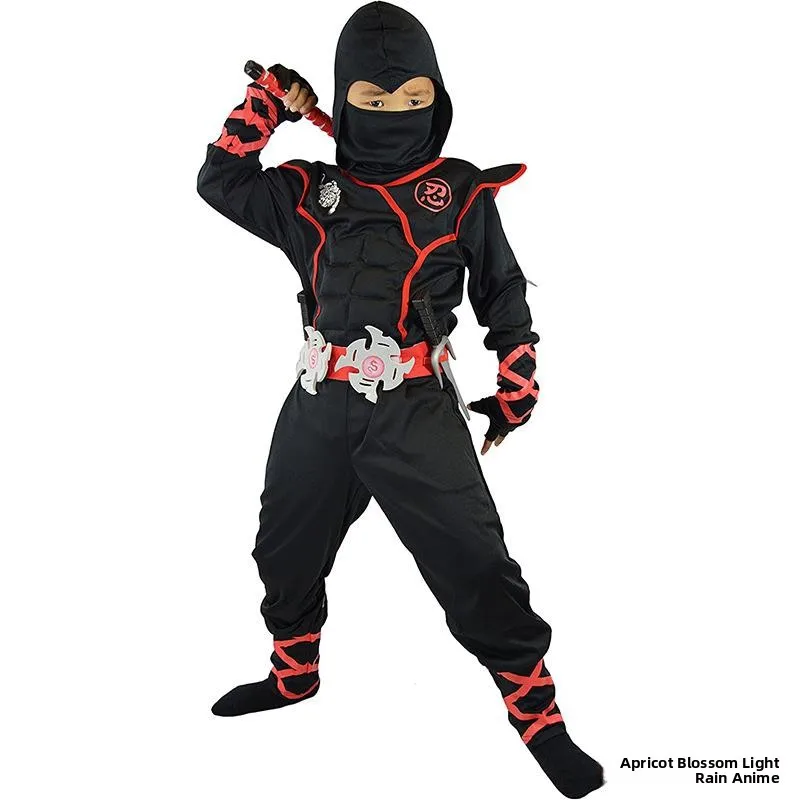 

Комплект из семи предметов, детский костюм с белым тигром, ниндзя, костюм на Хэллоуин, игровая одежда для выступлений, ролевой клуб, традиционная этническая сценическая одежда...