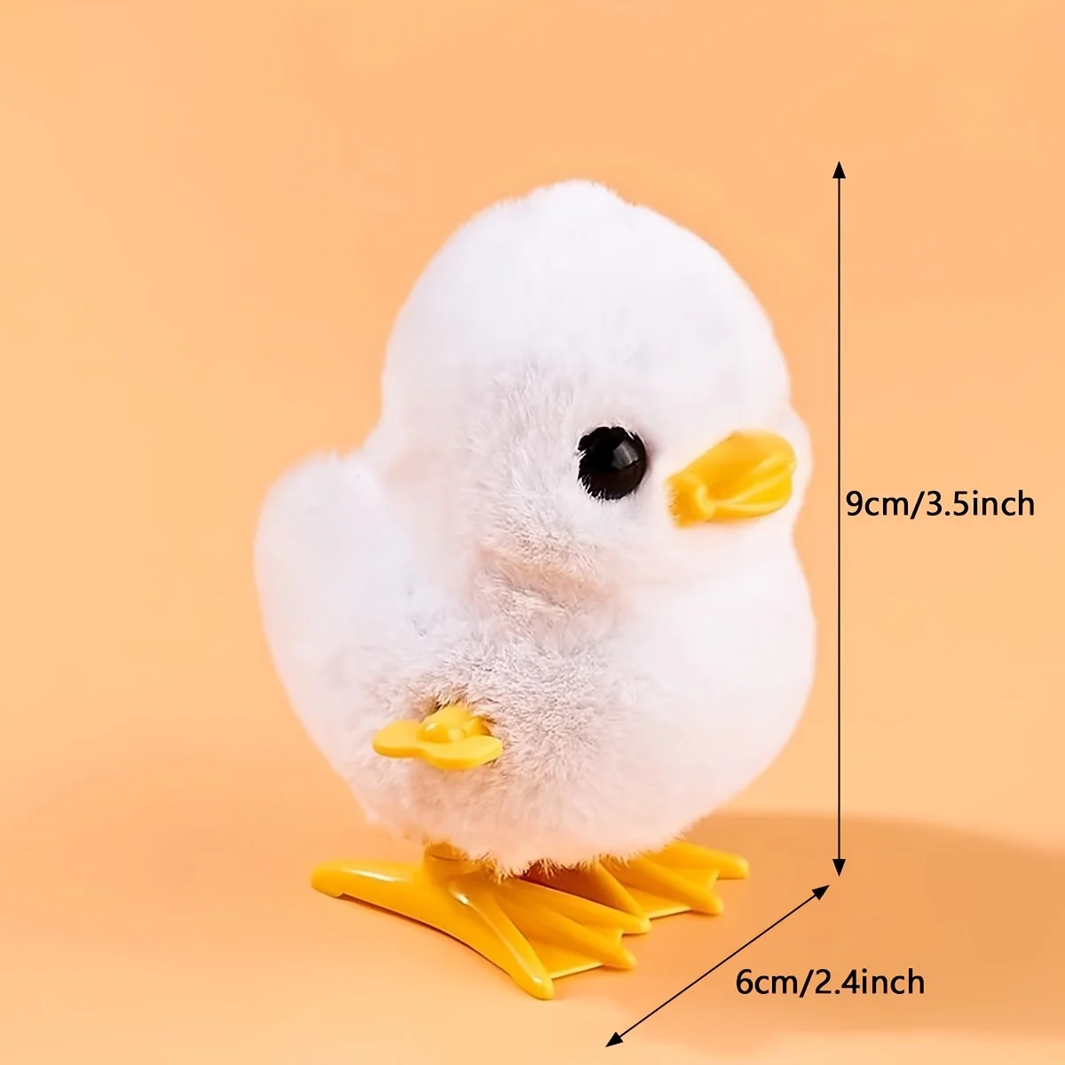

1 шт., игрушка-курица-утка, имитация плюшевой прыгающей утки, интерактивная игрушка, маленькое животное, подарок на день рождения