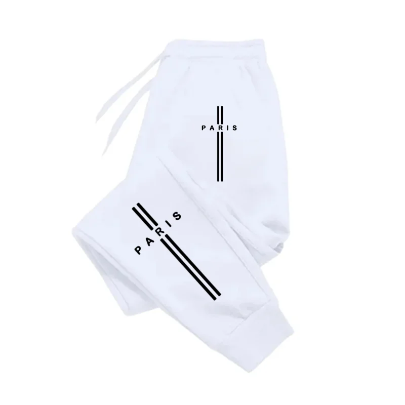 

Men's Casual Pants Autumn Winter Fleece Sweatpants Men Running Jogger Sports Gym Trousers Fashion Solid Color Workout Long Pants