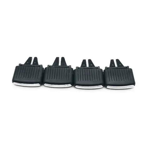 4 PCS Fit For VW Golf 5 Sagitar Jetta MK 5 Car Front Air Conditioning AC Vent Grille Slider Outlet Tab Clip Accessories