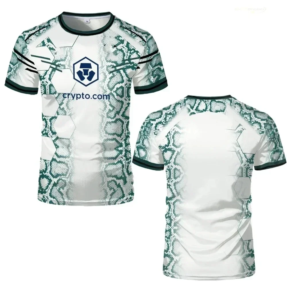 Herren-T-Shirt im Fight-Style, schwarz-gold, für MMA-Training, sportliches T-Shirt, ideal für den Sommer, schnelltrocknend, für Fitness und Boxen, 3D-Druck. – Detail 6