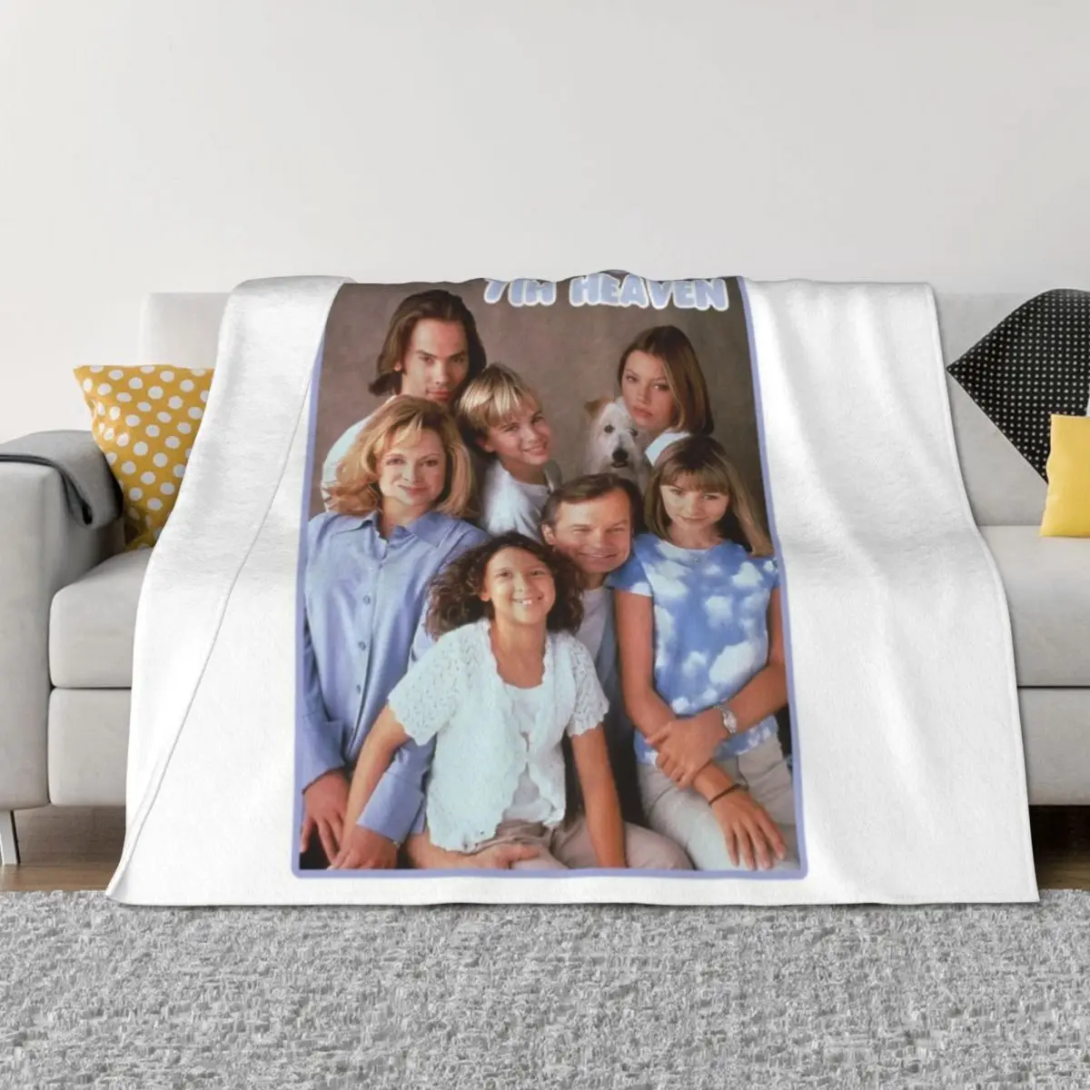 

7th Heaven Throw Blanket For Sofa Thin Soft Hairy Bed covers Blankets