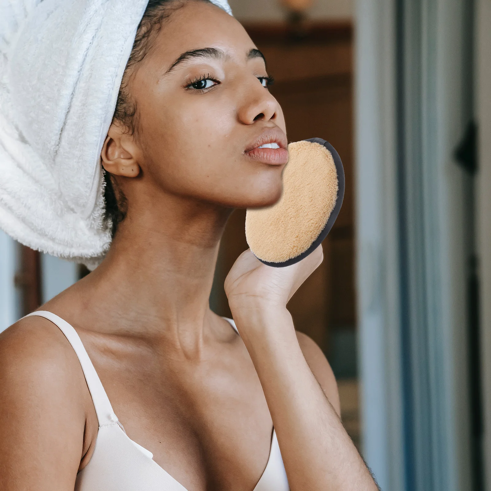 3 Stück Make-up-Puderquaste, weiche Gesichtsentferner-Pads, leichte Reinigungspads für Make-up-Entfernung, Puderquaste, Make-up-Entfernungspad