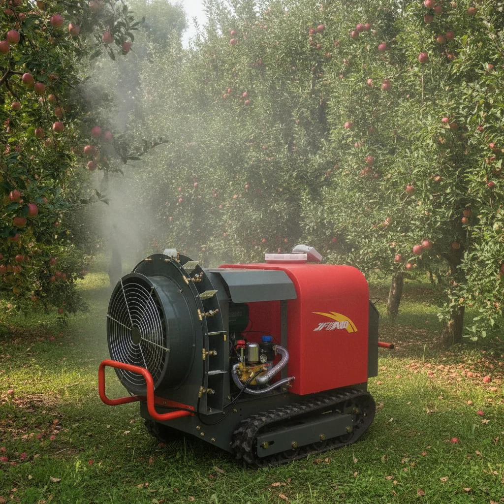 Orchard Air Blast Sprayer Engine Power Mist Blower for Fruit Tree Pest Control