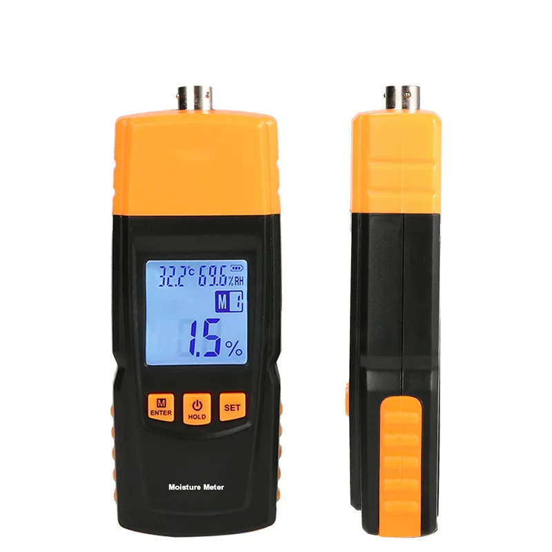 Wood Moisture Meter Digital Humidity Tester Portable Wood Moisture Meter GM620 2~70% Electrical Woodworking Hygrometer