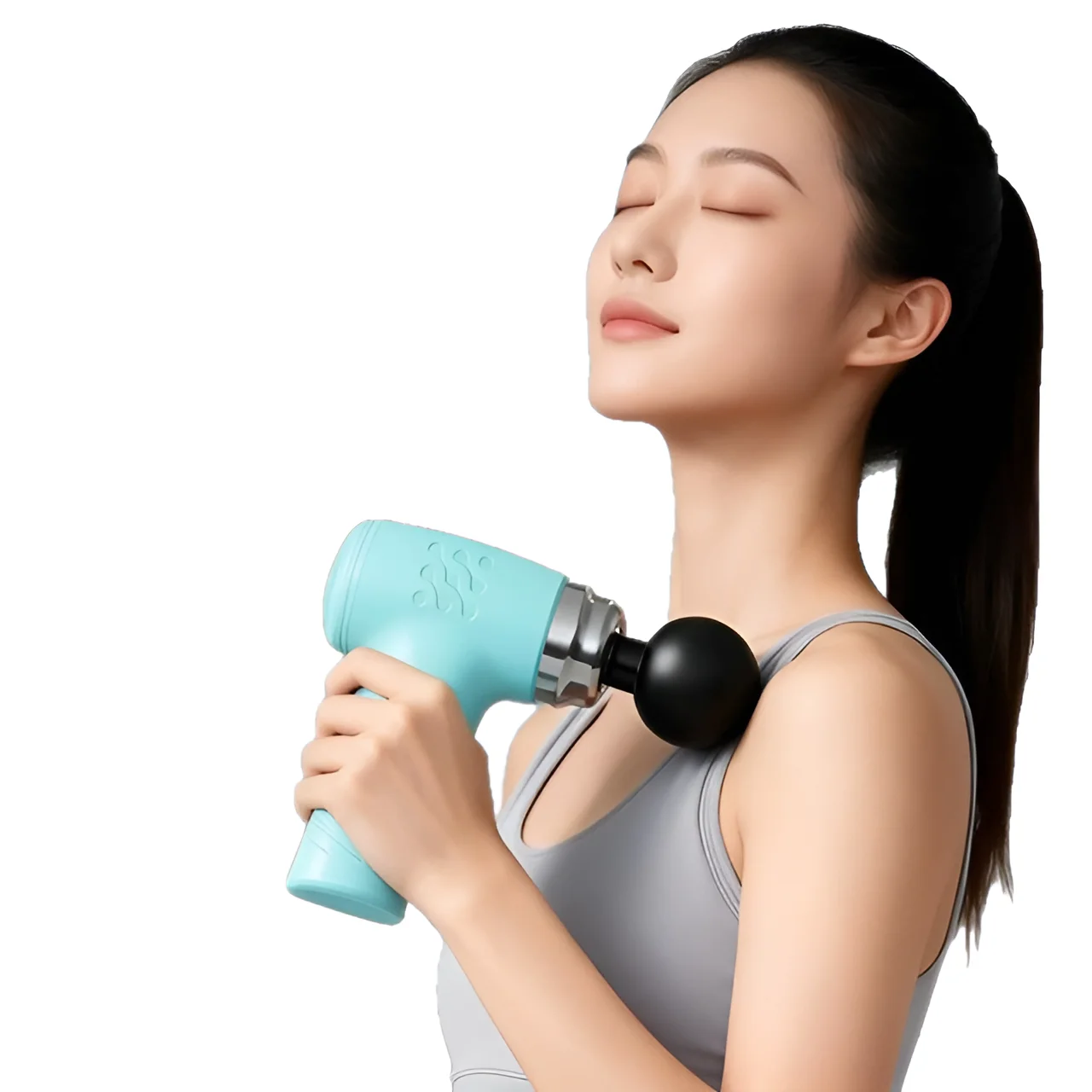 USB Portable Mini Electric Massage Gun Fascia Gun High Frequency Vibration Body Massage Gun Muscle Relaxation Fascia masajeador
