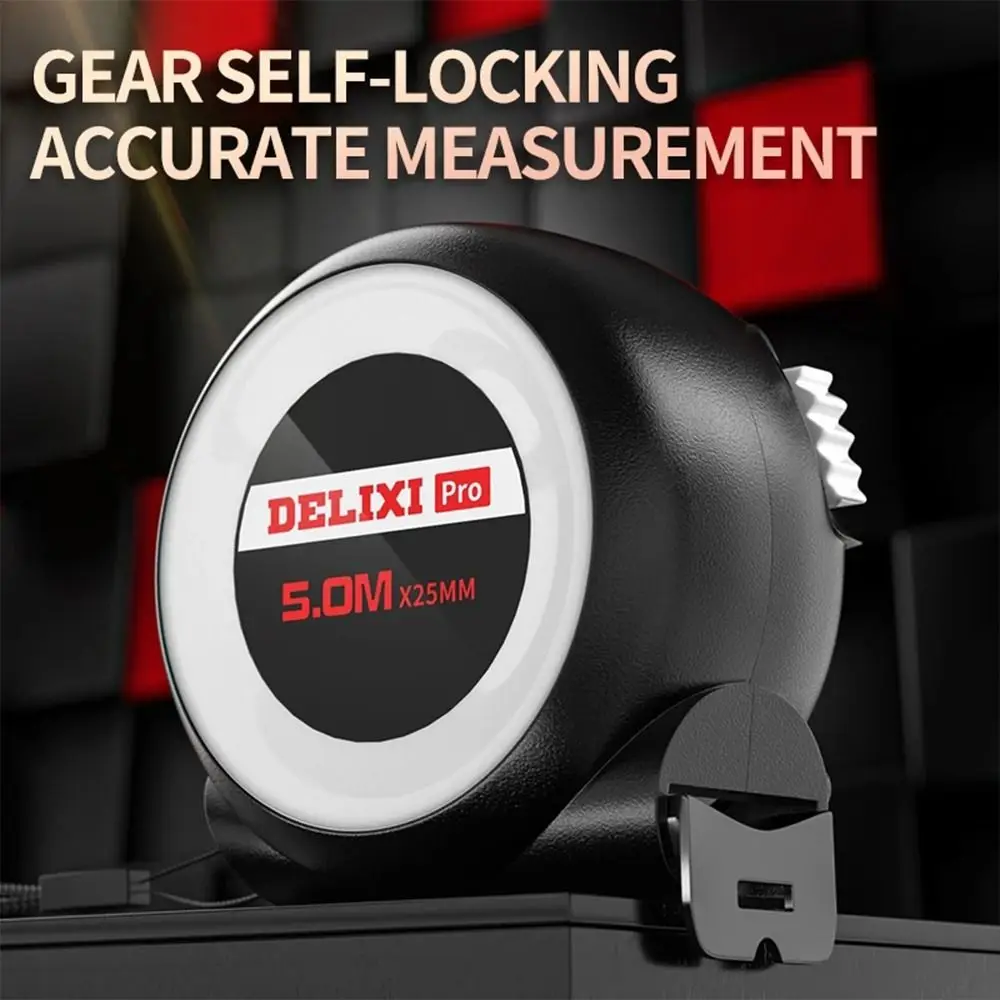 3/5/7.5/10m Steel Tape Measure High-precision Wear-resistant Tape Measure Thickened Drop-resistant Portable Tape Ranging Tool