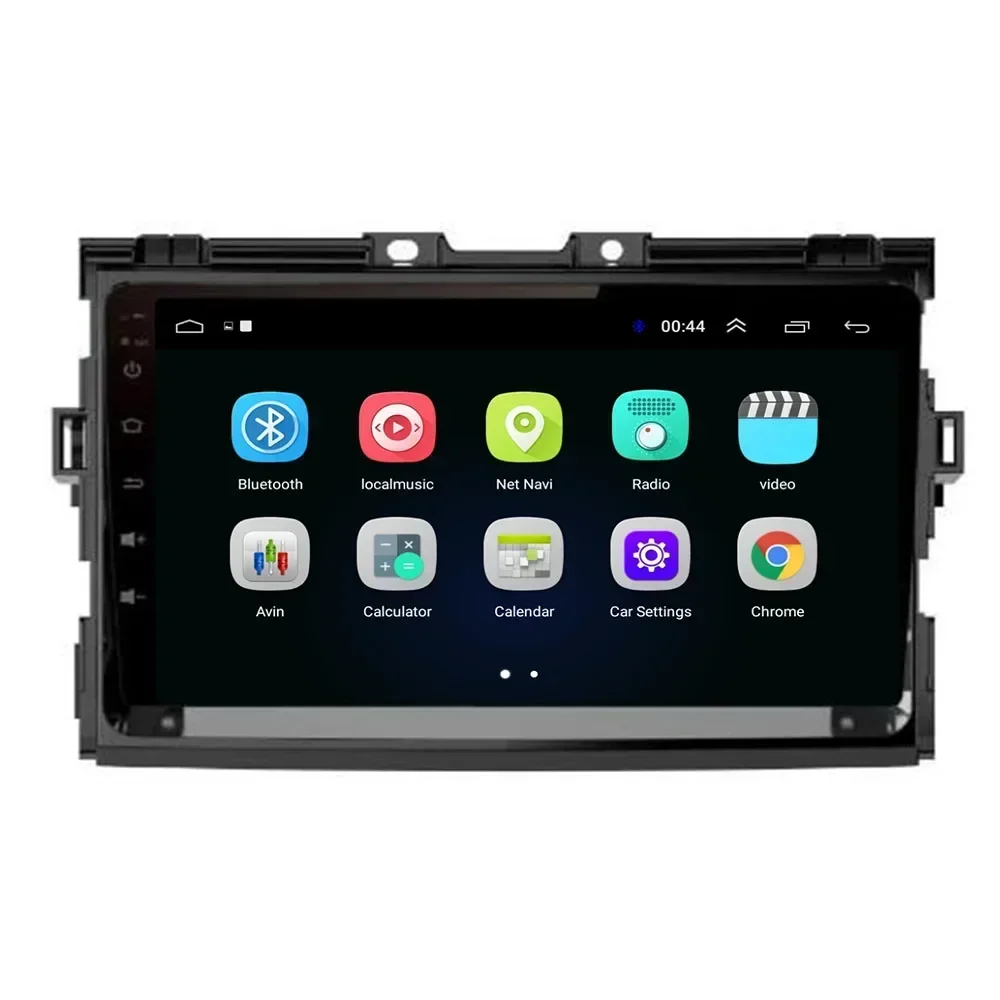 2 Din Android 13 Radio estéreo para coche DVD GPS reproductor de vídeo Multimedia 5G WiFi DSP Carplay para Toyotal PREVIA Estima Tarago Canarado