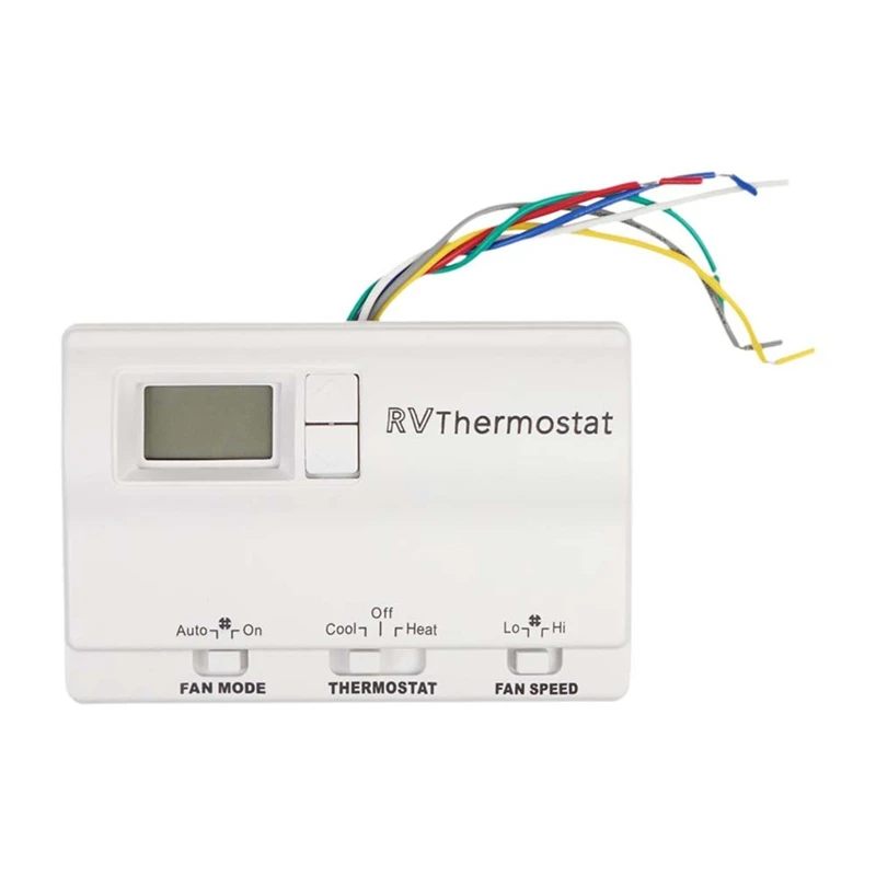 83303862   Termostato digital de pared, termostato RV, piezas de repuesto, ajuste de temperatura profesional para termostato-AT64