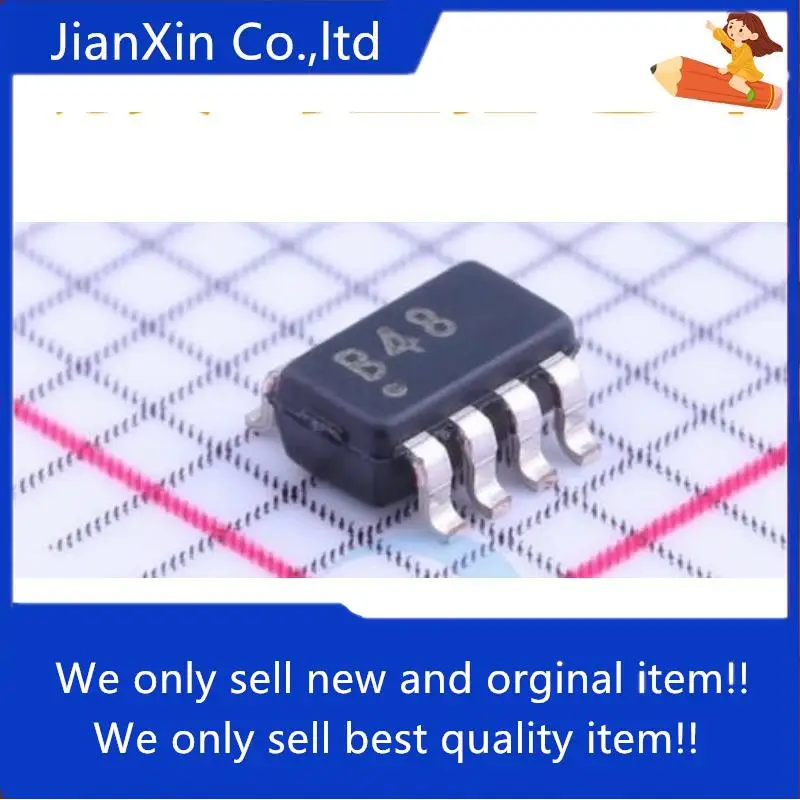 

5pcs 100% orginal new SMD OPA2348AIDCNR Silkscreen B48 SOT23-8 Operational Amplifier