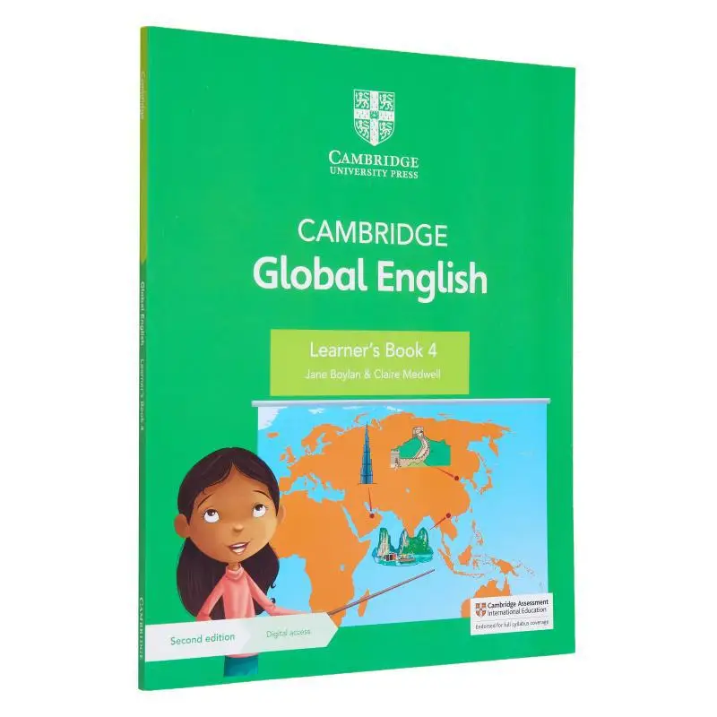

Cambridge Global English Learners Book 4 с цифровым доступом 1 год для Кембриджского начального английского языка в качестве второго языка