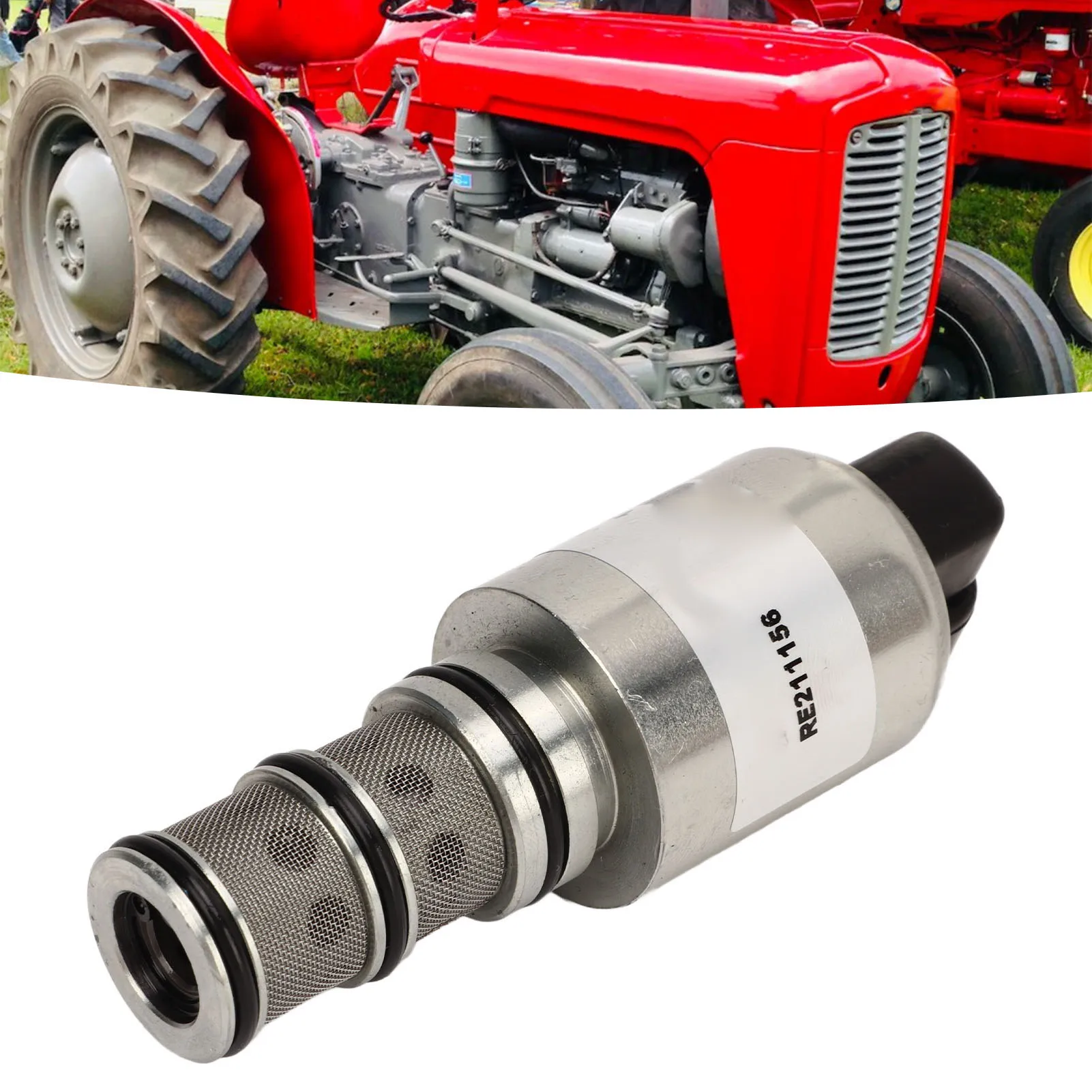 

Электромагнитный регулирующий клапан RE211156 RE211157 RE211158 AT310584 Сменный электромагнитный клапан для трактора John Deere, электромагнитный клапан 12 В