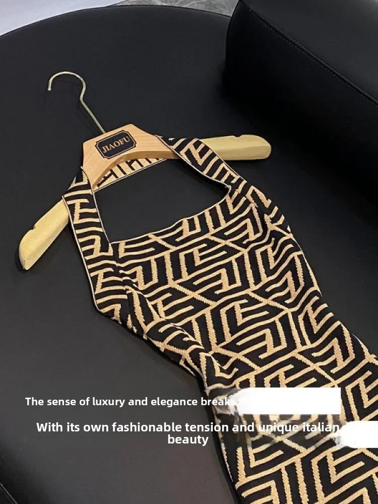 Ele Maglia a vita alta lunga Dr Svel Neline Sexy Strapl Slim-Fit Ci Commute Sle ingresso Ladies Dr