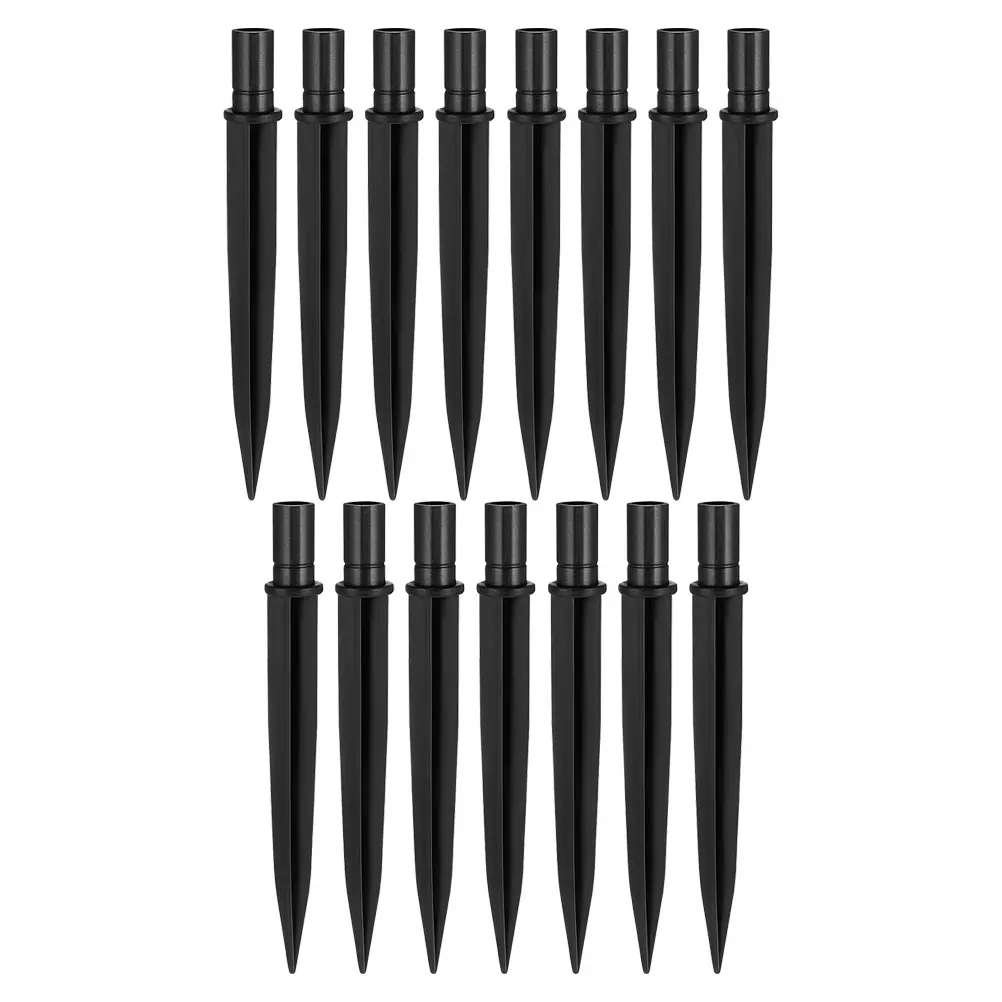 

15Pcs Reinforced Plastic Ground Stakes Replacement for Solar Path Light Stakes Garden Outdoor Torch Lighting Plastic Spikes