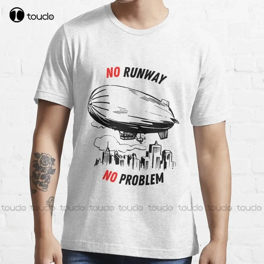 No Runway No Problem Trending T-Shirt T Shirt Print Printer Outdoor Simple Vintag Casual T Shirts Xs-5Xl Breathable Cotton New