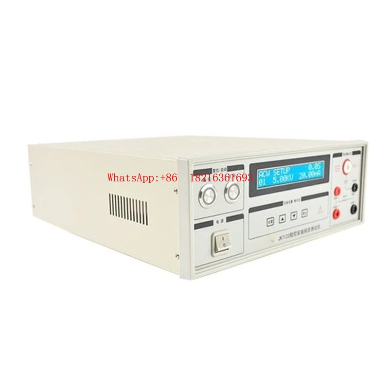 Three in One Voltage Insulation Grounding Resistance Measuring Instrument JK7123 Programmable Safety Comprehensive Tester