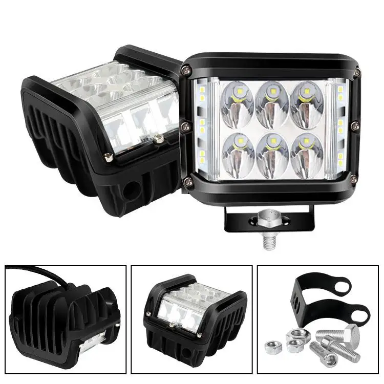 

LED Work Light Mini Offroad LED Bar Spot Flood Combo LED Light for Car Truct Boat Suv Atv Tractor 45W Spotlight LED Light B K4M6